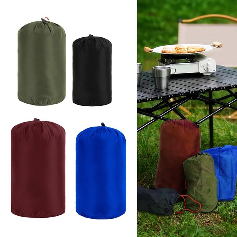 4PCS 5L Drawstring Storage Bags 400T Nylon Compression Sack For Outdoor Camping Gear Travel Organizer Set3 - Image 5