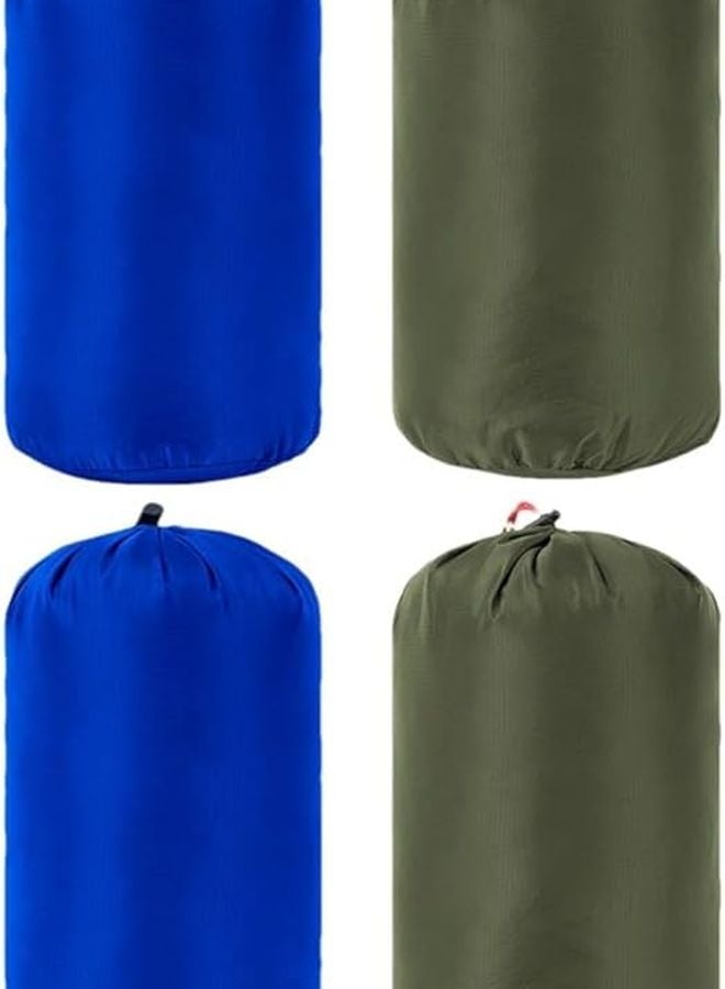 4PCS 5L Drawstring Storage Bags 400T Nylon Compression Sack For Outdoor Camping Gear Travel Organizer Set3 - Image 1