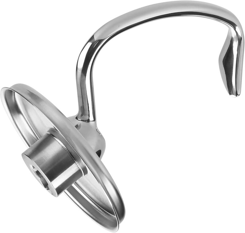 أم موبيل خطاف العجين من الفولاذ المقاوم للصدأ K45DH لخلاطات KitchenAid سعة 4.5-5 كوارت ذات الرأس المائل من سلسلة Artisan & Classic من – ملحق خطاف عجن – بديل ملحق الخلط - آمن للغسل في غسالة الأطباق - Image 1