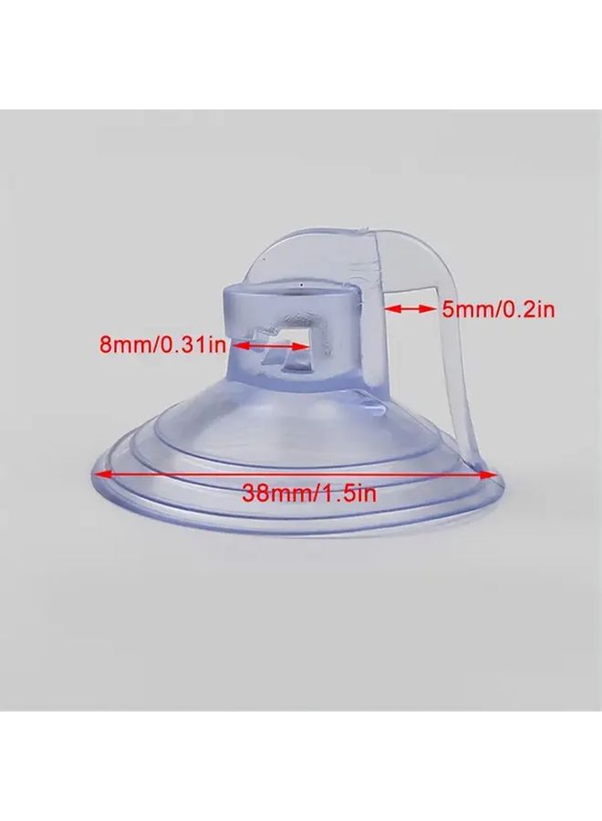 BK Model 10 Pack Transparent Car Sunshade with Strong Vacuum Suction Cups - Image 2
