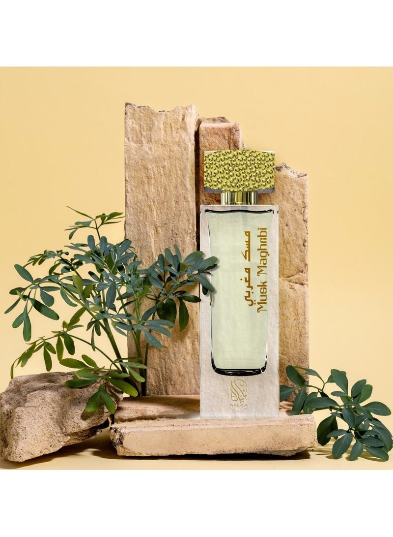 NYLAA Musk Maghribi Eau De Parfum For Unisex - 75 ML - Image 5