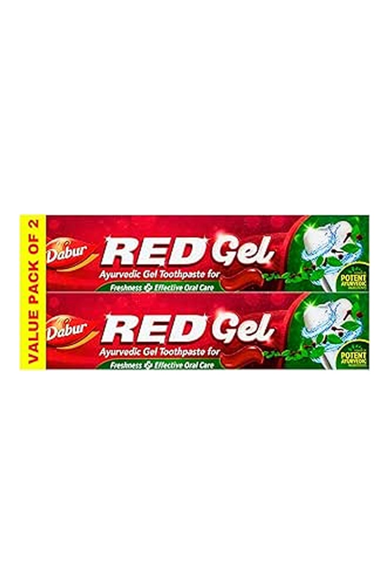 Dabur معجون الأسنان الأحمر الجل الأيورفيدي - عبوة قيمة - Image 1