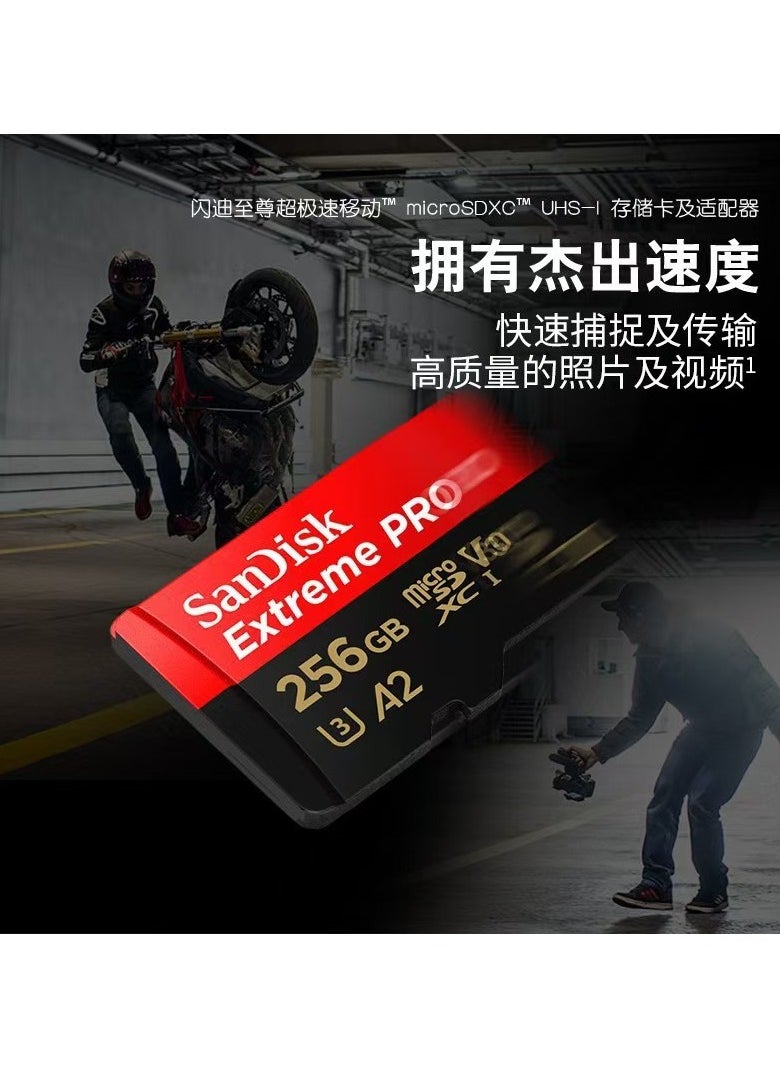 بطاقة Extreme Pro microSD UHS I لفيديو 4K على الهواتف الذكية ، كاميرات الحركة والطائرات بدون طيار 200 ميجابايت / ثانية للقراءة ، 140 ميجابايت / ثانية للكتابة 256 جيجابايت - pzsku/Z5F7FAE2592C17ED79CDDZ/45/_/1736748593/a17c7233-b19e-4776-a69d-340c702f35cd