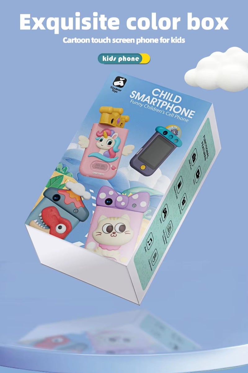 BlueFire Child Smartphone X19 – 2.8" Touch Screen Kids Phone with 48MP Camera, 1080P Video, Games, Music, Alarm, Early Education, Supports 32GB TF Card, 1000mAh Battery – Educational & Fun Toy Mobile for Children 3+ - Image 5