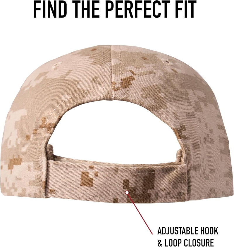 Rothco 18736 Color Camo Supreme Low Profile Cap Color  RedWhiteBlue Camo - Image 5