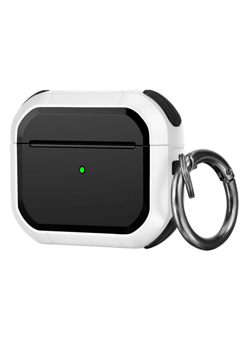 Airpods 3 Case(2021) with Keychain,Full-Body Rugged Military Grade Protective Cover for Airpods 3rd Generation(2021),Shock Absorption Corner Design,Durable Armor Case - Image 1