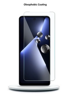 Techie HD Tempered Glass Screen Protector for Tecno Pova 5 Pro - Anti Reflection Anti Bubbles 9H Hardness 0.33 mm Rounded Edges Easy Installation  - Image 2