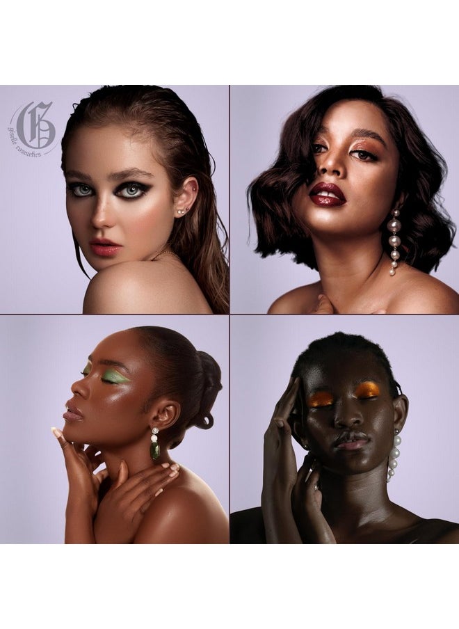 Giselle Cosmetics - Glitter Tan Eyeshadow Palette Brown Eyeshadow Eye Makeup Loose Powder Gold Eye Shadow Glitter Makeup Bronze Eyeshadow And Shimmer Eyeshadow - Image 1