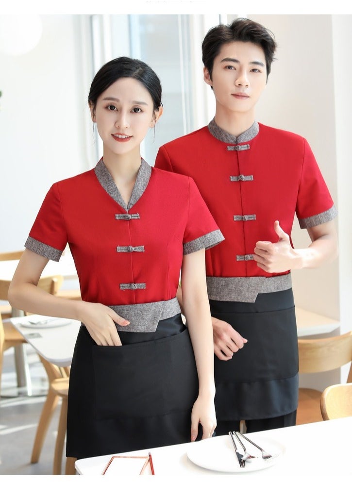 KUYING New Summer Cleaner Work Clothes  - Image 2