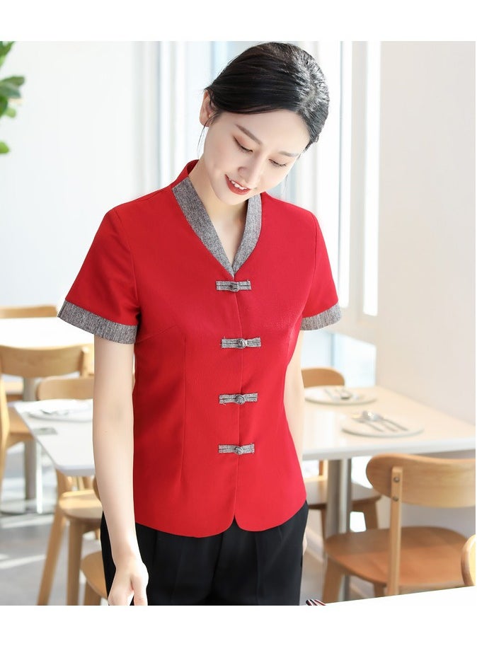 KUYING New Summer Cleaner Work Clothes  - Image 3