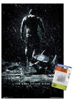 Trends International Dc Comics Movie The Dark Knight Rises Bane Wall Poster With Push Pins  - Image 1