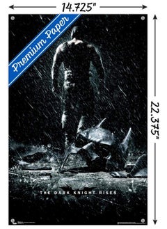 Trends International Dc Comics Movie The Dark Knight Rises Bane Wall Poster With Push Pins  - Image 4