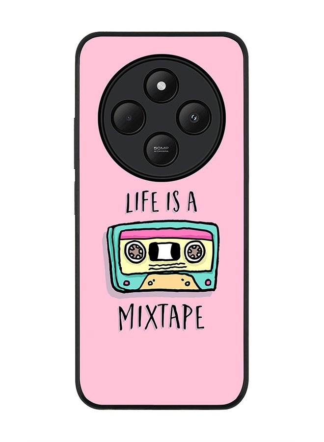Stylizedd For Xiaomi Redmi 14C / 14R Case,Slim fit Camera Protection, Shockproof Thin Phone cover - Life is a mixtape - Image 1