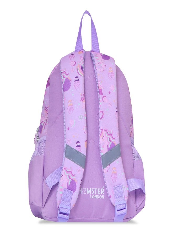 HAMSTER London Twinkle Horn Unicorn Backpack Small - Adorable 10L Compact School Bag in Purple | Durable PU Material, Water-Resistant | Comfortable Fit with Padded Straps | (W10cm x H35cm x L25cm) - Image 4