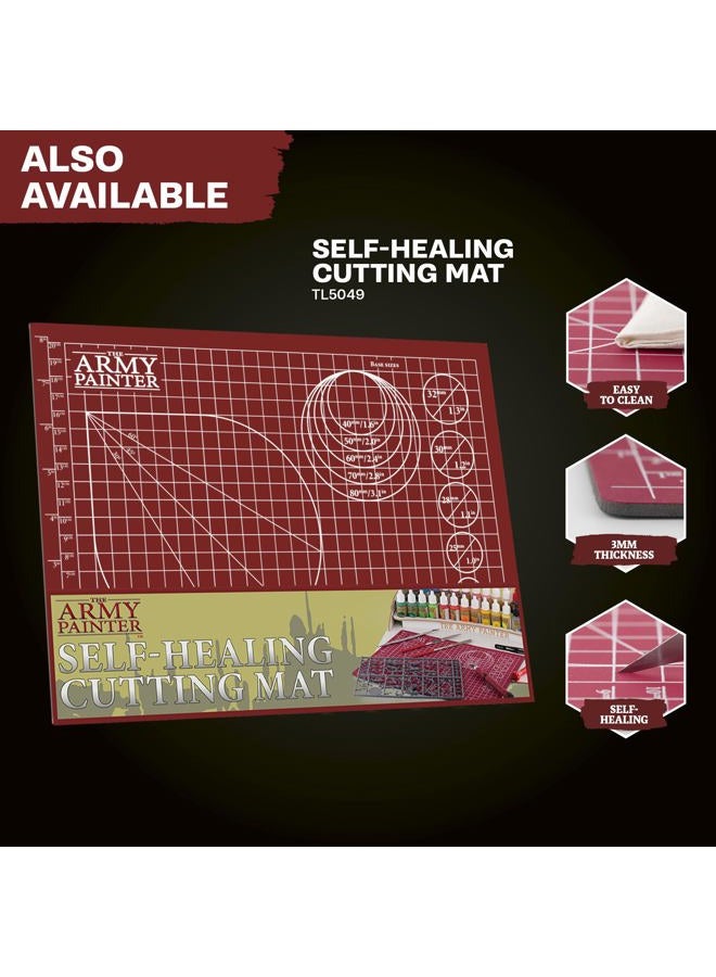 The Army Painter TL5050 – Hobby Tool Kit | Werkzeugkasten für Anfänger | Messer, Feile, Bohrer, Fräser und andere Werkzeuge für Wargames, Rollenspiele und Tabletop Miniatur Modell Malerei - Image 5