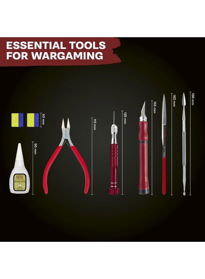 The Army Painter TL5050 – Hobby Tool Kit | Werkzeugkasten für Anfänger | Messer, Feile, Bohrer, Fräser und andere Werkzeuge für Wargames, Rollenspiele und Tabletop Miniatur Modell Malerei - Image 3