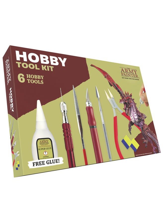 The Army Painter TL5050 – Hobby Tool Kit | Werkzeugkasten für Anfänger | Messer, Feile, Bohrer, Fräser und andere Werkzeuge für Wargames, Rollenspiele und Tabletop Miniatur Modell Malerei - Image 1