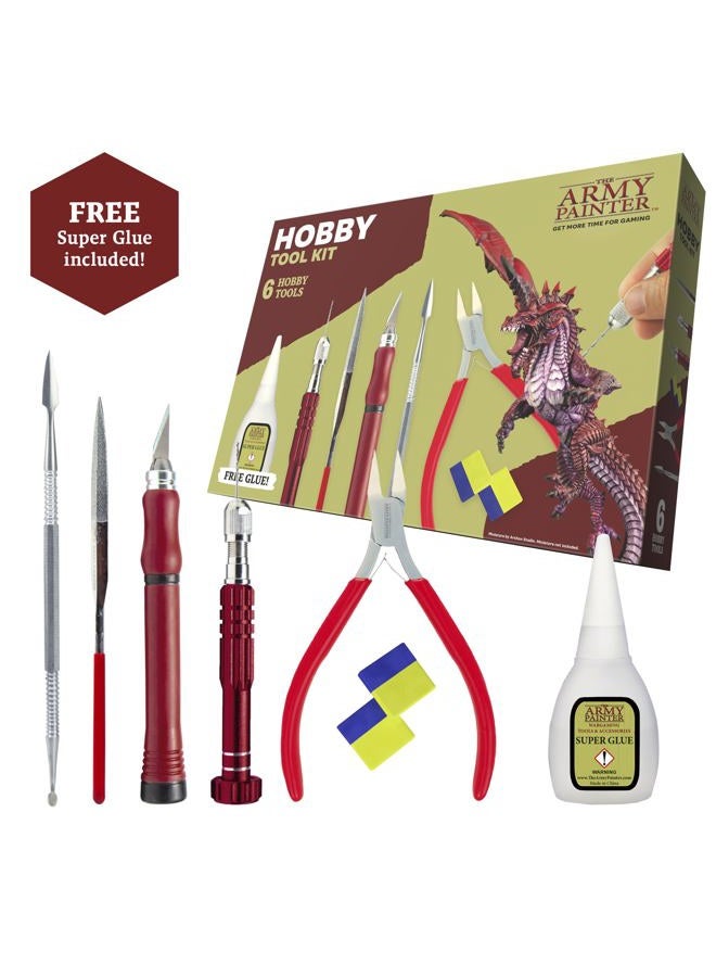 The Army Painter TL5050 – Hobby Tool Kit | Werkzeugkasten für Anfänger | Messer, Feile, Bohrer, Fräser und andere Werkzeuge für Wargames, Rollenspiele und Tabletop Miniatur Modell Malerei - Image 2