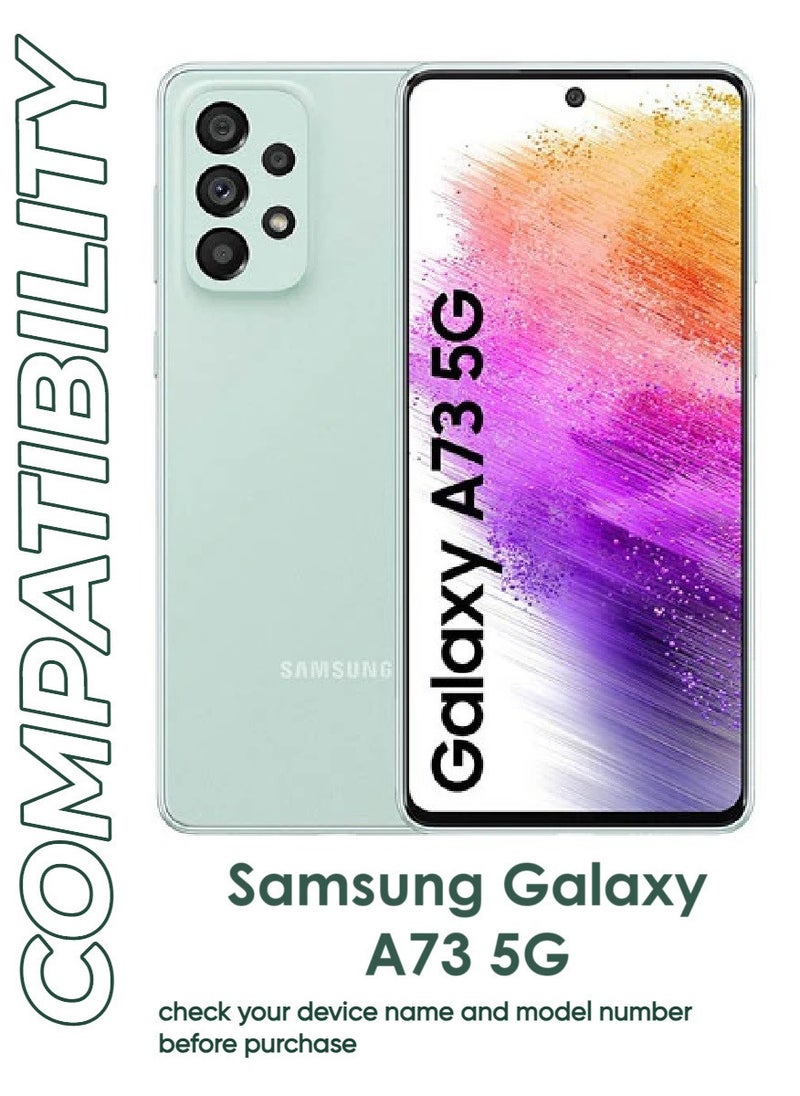 ACLIX 2 Pieces Antistatic ESD Dustproof Premium Quality High Definition Tempered Glass Screen Protector Designed For Samsung Galaxy A73 5G - Image 3