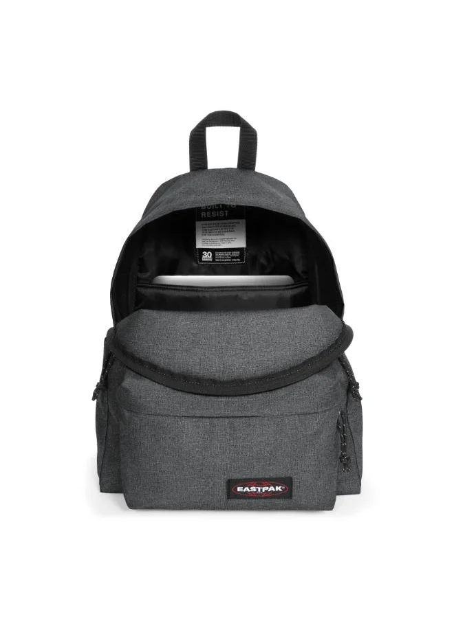 EASTPAK Day Pak'R Black Denim Medium backpack with bottle holder and laptop sleeve