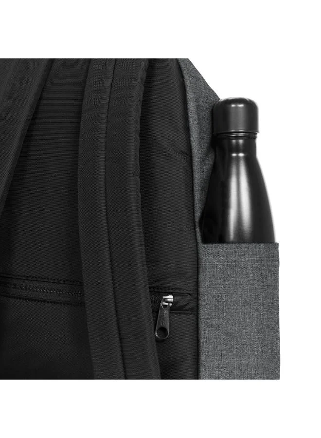 EASTPAK Day Pak'R Black Denim Medium backpack with bottle holder and laptop sleeve