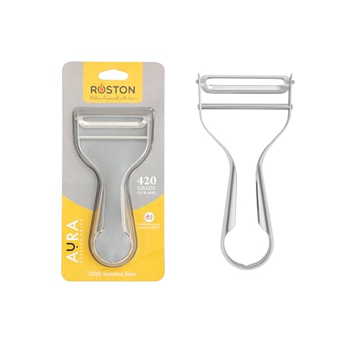 ROSTON Vegetable Peeler Y Peeler Cubes Series Stainless Steel for Kitchen Home use - Image 1