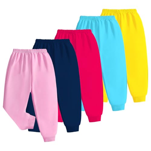 Kuchipoo Regular Fit Baby Girls Pyjamas - Pack of 5 (Multicolor, 18-24 Months, PAJ-153) - Image 2