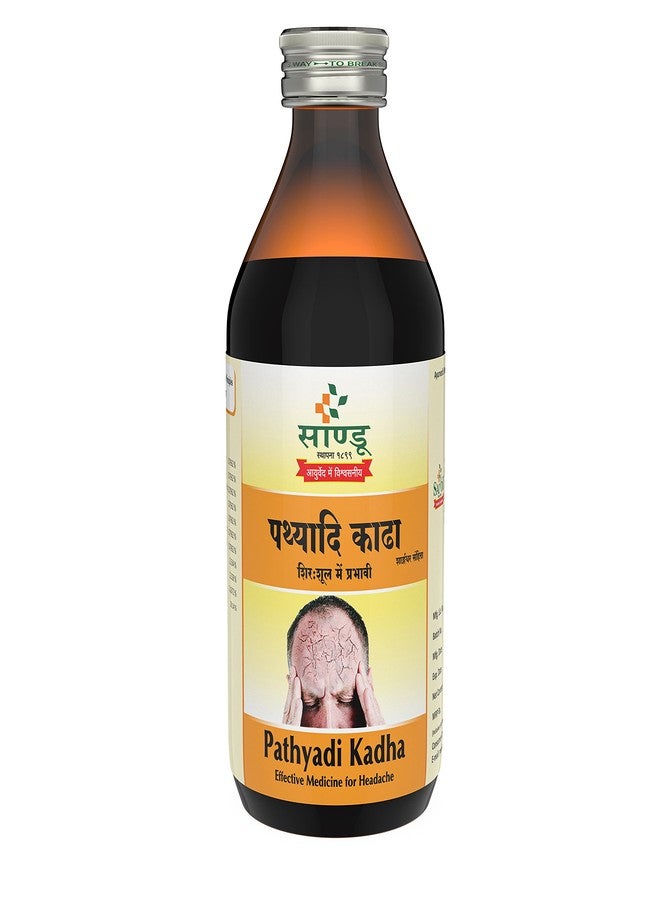 Sandu Pharmaceuticals Ltd Pathyadi Kadha | For various Headaches and Migraine (200 ml) - Image 1