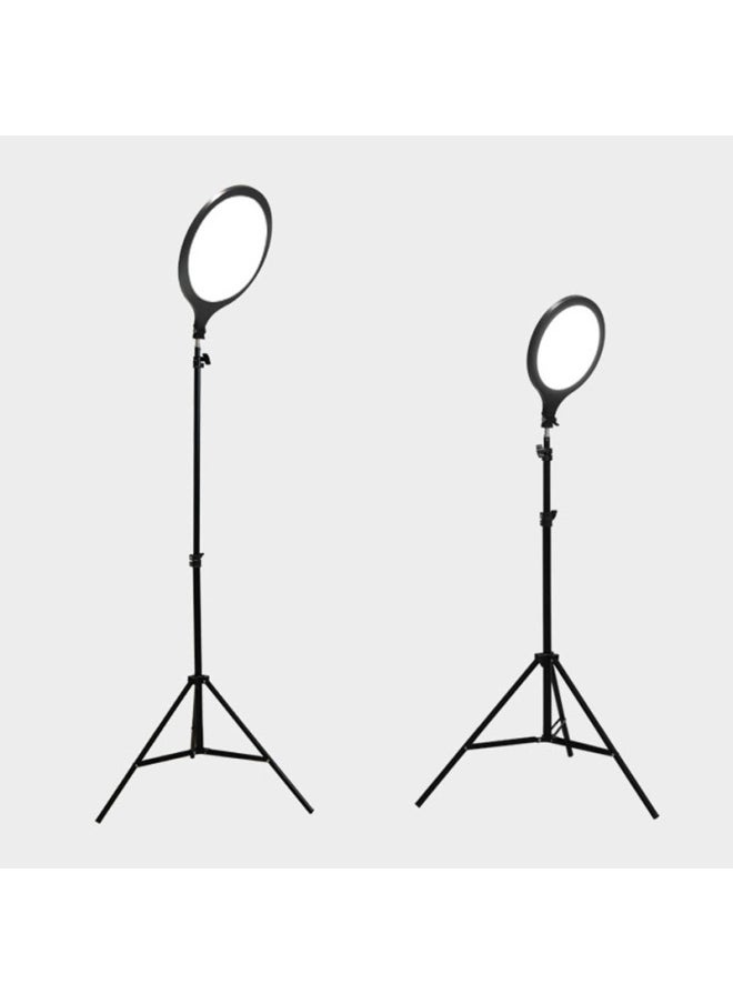 General - Full Screen LED26cm Desktop Fill Light Makeup Photography Light Wire-controlled Dimming Photography Soft Light For Live Lighting-Specifications:35cm Rack Without Light - Image 1
