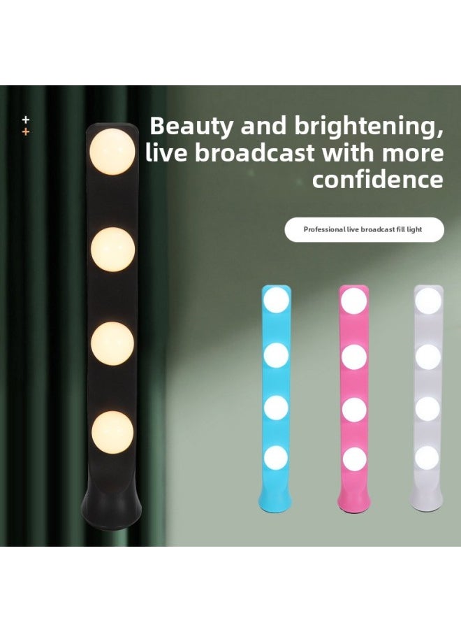 General - Full Screen LED26cm Desktop Fill Light Makeup Photography Light Wire-controlled Dimming Photography Soft Light For Live Lighting-Specifications:35cm Rack Without Light - Image 1
