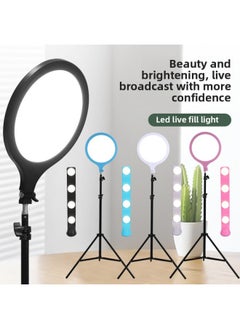 General Full Screen LED26cm Desktop Fill Light Makeup Photography Light Wire-controlled Dimming Photography Soft Light For Live Lighting-Specifications:35cm Rack Without Light  - Image 2