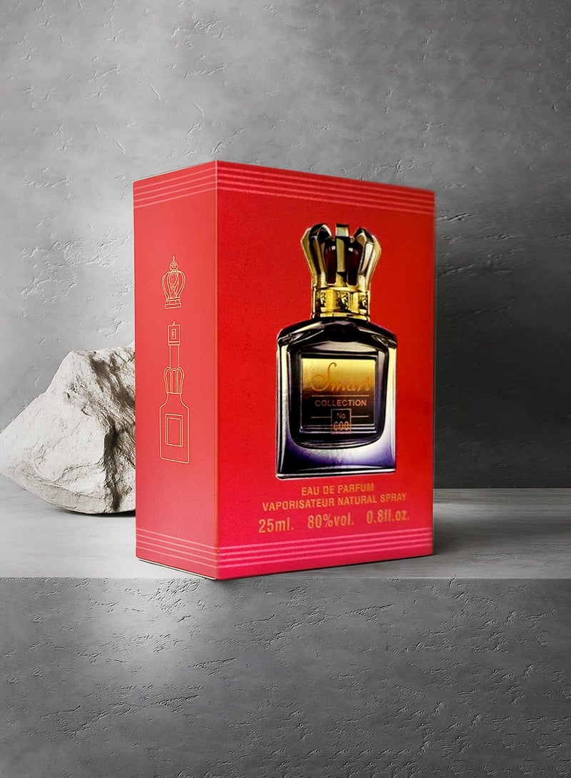 Smart collection Luxury Long Smart Collection Perfume No. 600 for Men 25ml | Aromatic Amber & Vanilla Fragrance | Eau De Perfume - Image 3