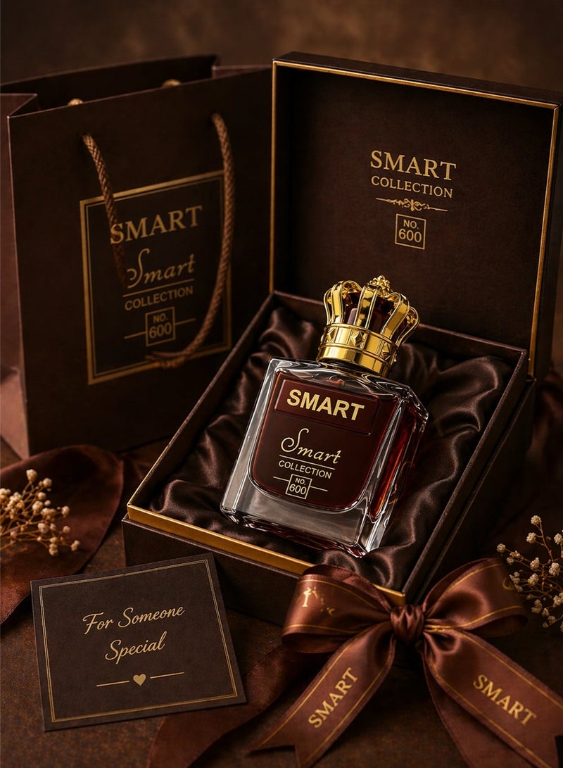 Smart collection Luxury Long Smart Collection Perfume No. 600 for Men 25ml | Aromatic Amber & Vanilla Fragrance | Eau De Perfume - Image 4