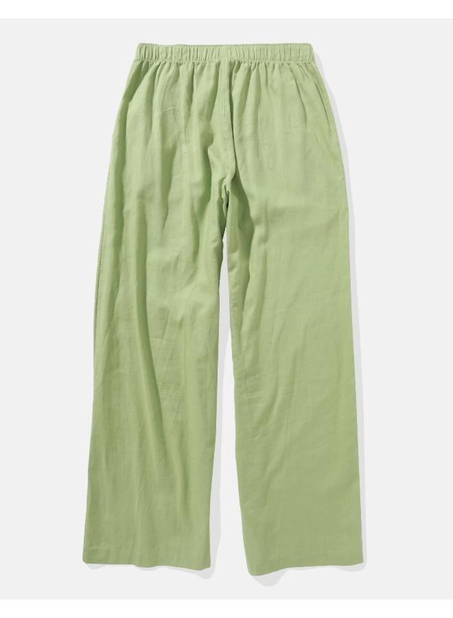 American Eagle AE Linen-Blend Pull-On Pant - Image 2