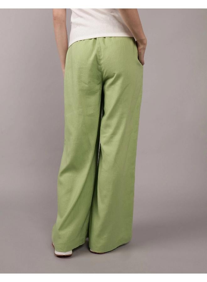 American Eagle AE Linen-Blend Pull-On Pant - Image 4