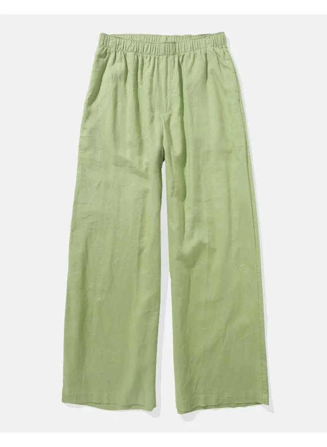 امريكان ايجل AE Linen-Blend Pull-On Pant