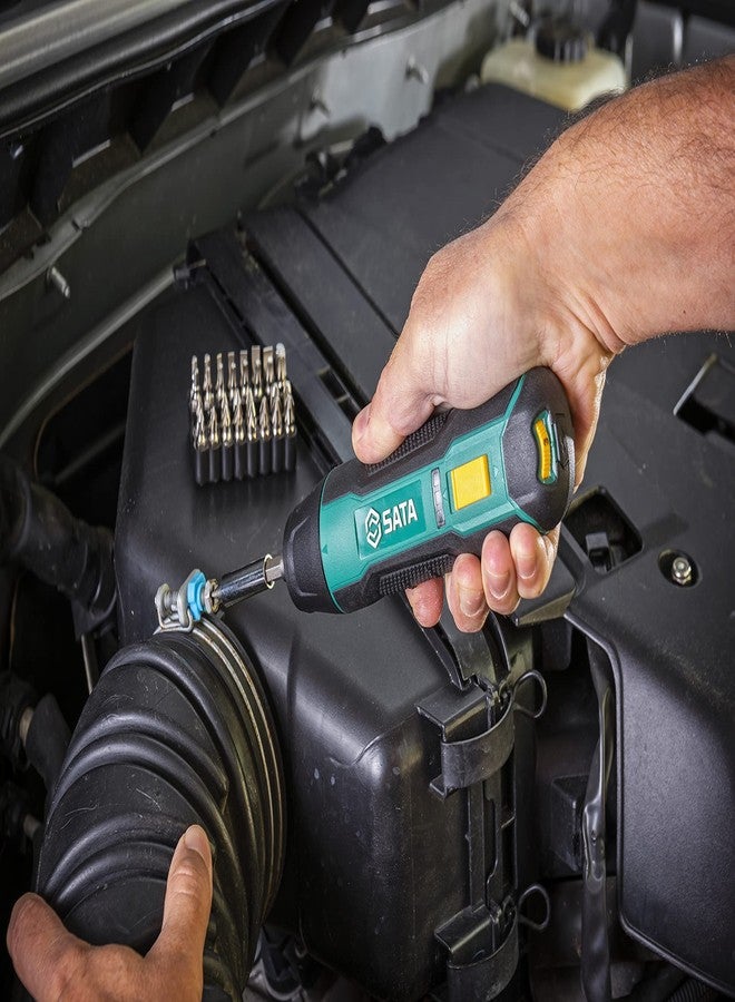 ساتا طقم مفك براغي لاسلكي SATA 3.6 فولت 1/4 بوصة - ST51010U - Image 4