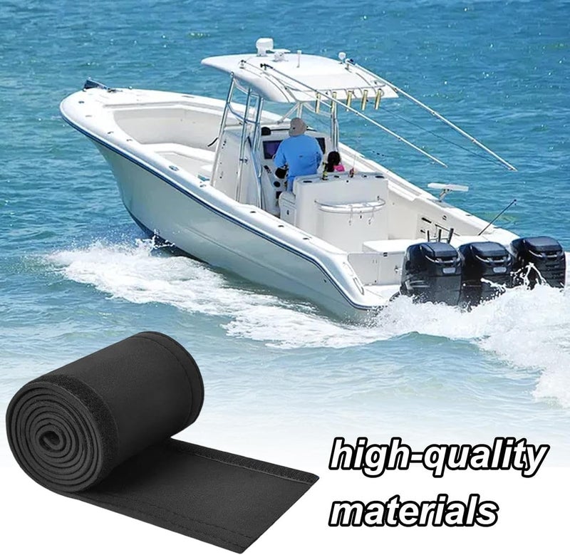 Boat Cable Organizer Sleeve - 60 Inch Neoprene Waterproof Cable Organizer, Flexible Protective Cover Anti Marine Wiring Solution Durable Design, Boat Accessory | Fishing Boating Sea - Image 3