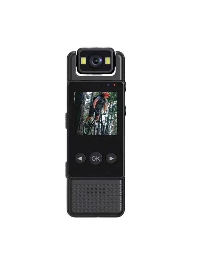 Generic Pocket-worn Camera Chest Fixed Sports Camera Riding Law Enforcement Recorder Wifi Audio Recorder-Body Color:4k Wifi Version With Screen + 32g High-speed Memory Card, Free Cycling Stand  - Image 5