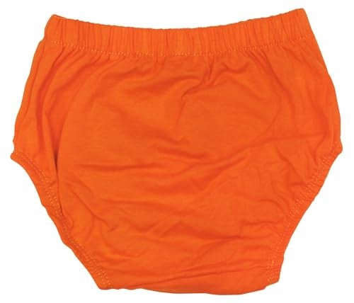 Petitebella Plain Color Cotton Toddler Baby Bloomer 6-24m (Orange, One Size) - Image 2