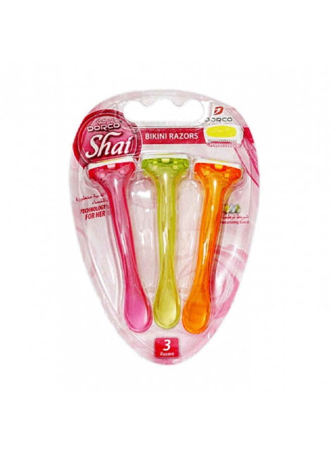 دروكو دوركو ماكينة حلاقة منطقة البيكيني 3 حبة - Image 1