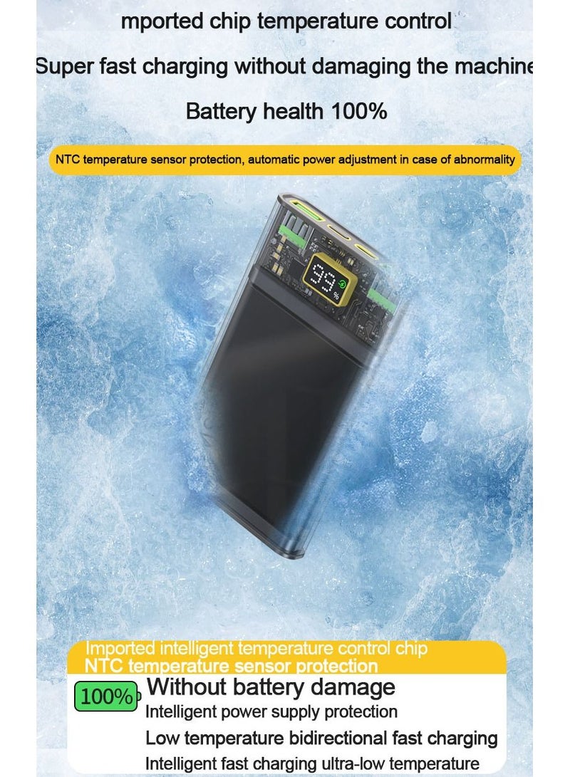 GULFLINK PD22.5w Large Capacity Portable Fast Charger Power Bank With Led Display 10000mah - Image 3