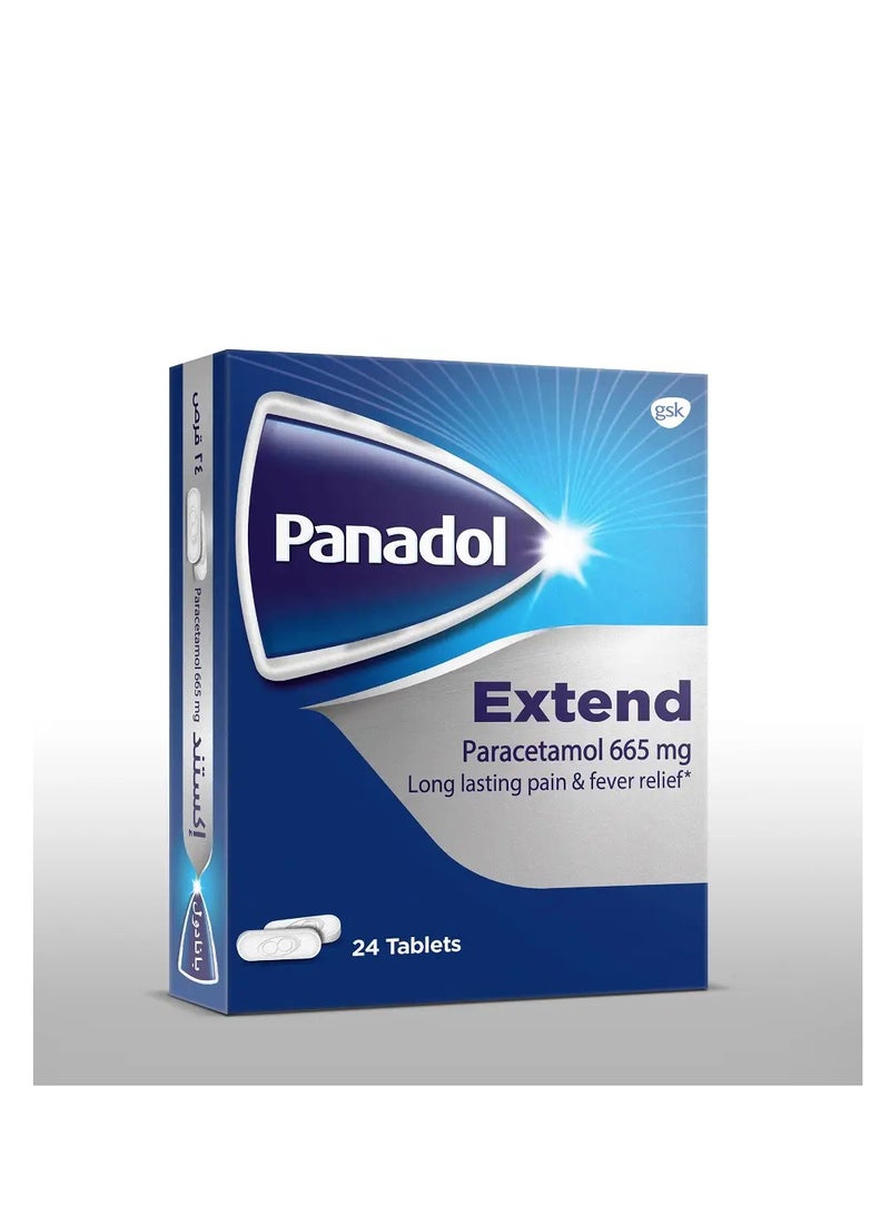 بانادول عبوتين من بانادول اكستند 665 مجم 24 قرص - Image 3