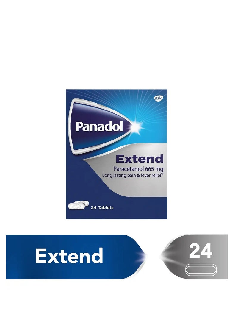 بانادول عبوتين من بانادول اكستند 665 مجم 24 قرص - Image 2