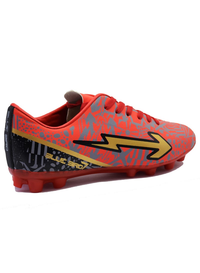 Blue Bird Sport Shoes Merlen BOOTS football Stars Red - Image 3