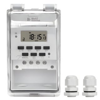 Blackt Electrotech BT41DW 30Amps 230V Water Proof Digital Timer Switch Relay DIN Rail Programmable Automatic OnOff outdoo Indoor use SinglePhase Waterproof - pzsku/Z5F81B410CE14466944D9Z/45/1746633377/11a9f4ff-64b4-4ed0-b797-d4237d680267