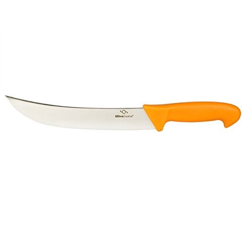 ULTRASOURCE - Butcher Knife, 10" Cimeter Blade, Polypropylene Handle - Image 1