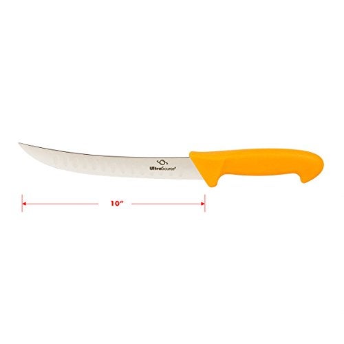 ULTRASOURCE - Butcher Knife, 10" Cimeter Blade, Polypropylene Handle - Image 4
