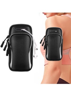 Qiccijoo Running Armband Phone Holder for Running Phone Arm Bands for Running Sports Phone Holder with Adjustable Band for iPhone 13 Pro Max 12 11 Xs Xr 8 7 Galaxy S20 S10 S9 S8 and Note 20 Ultra