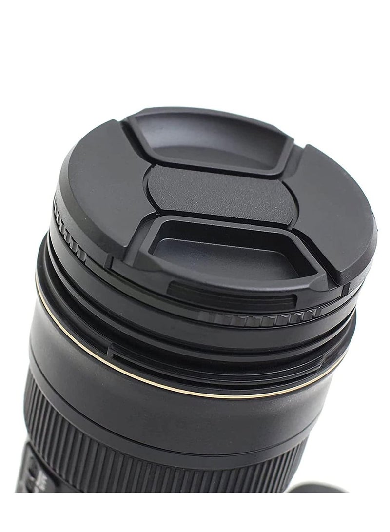 Coopic 2 x 58mm Lens Cap Front Cover Protector Snap On Center Pinch for Camera Canon Nikon Sony DSLR - Image 5